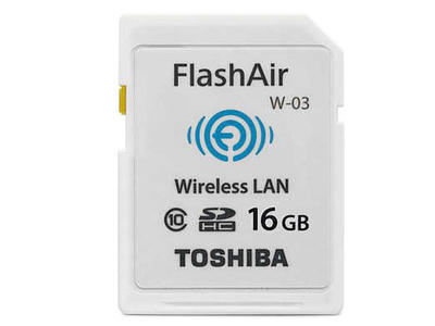 东芝 FlashAir Wireless LAN model（W-03）（16GB）